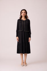 Wynona Jacket Dress - Black